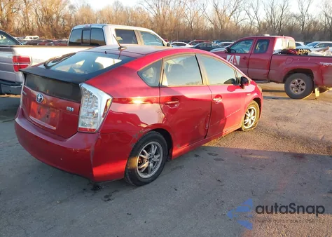 2010 Toyota Prius Iii from USA, damaged, VIN JTDKN3DU7A0237577